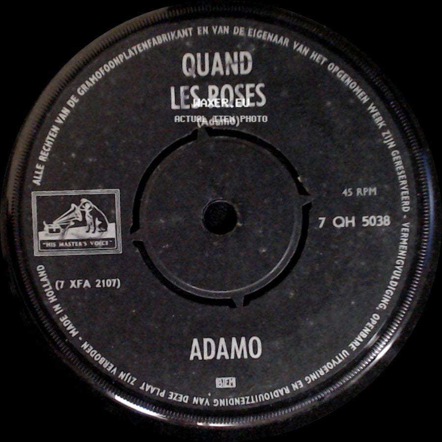 Adamo - Quand Les Roses / Si Jamais side A
