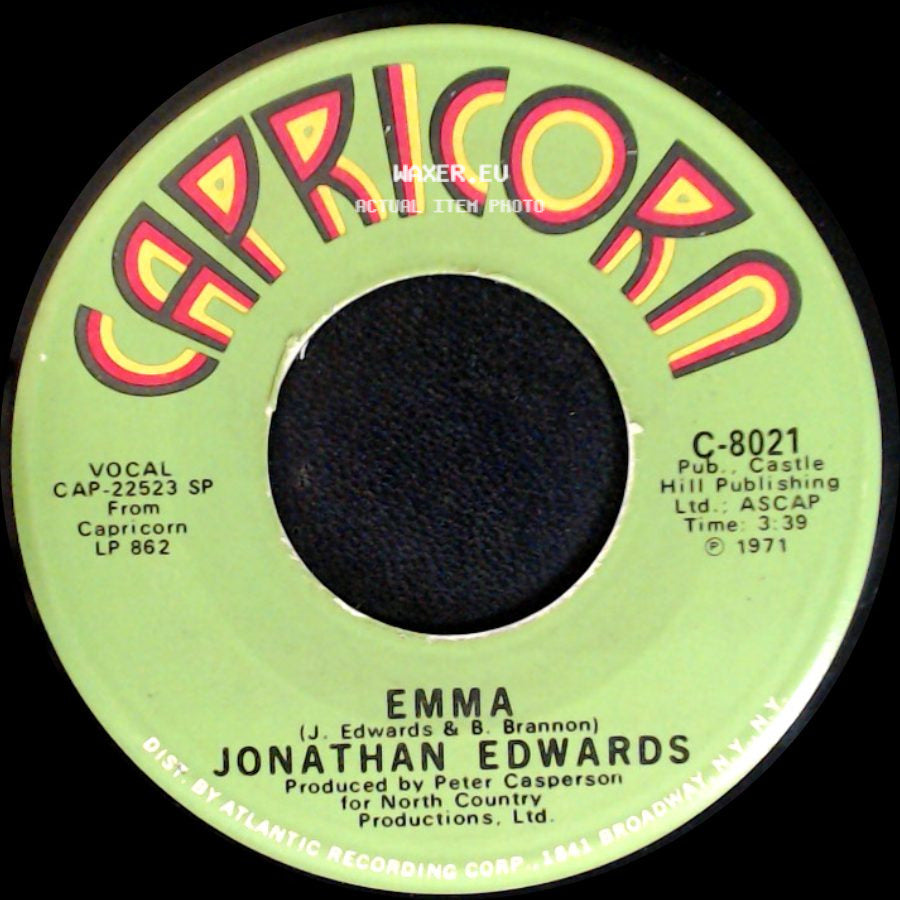 Jonathan Edwards - Emma / Sunshine side A