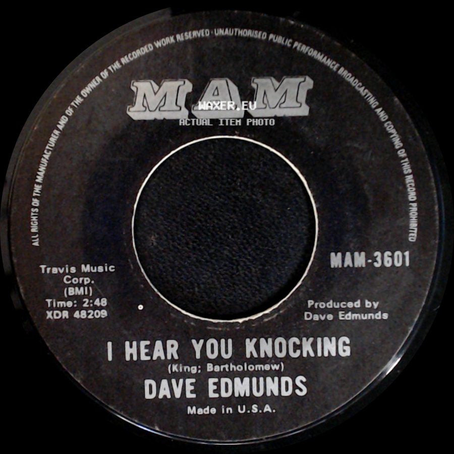 Dave Edmunds - Black Bill / I Hear You Knocking side B