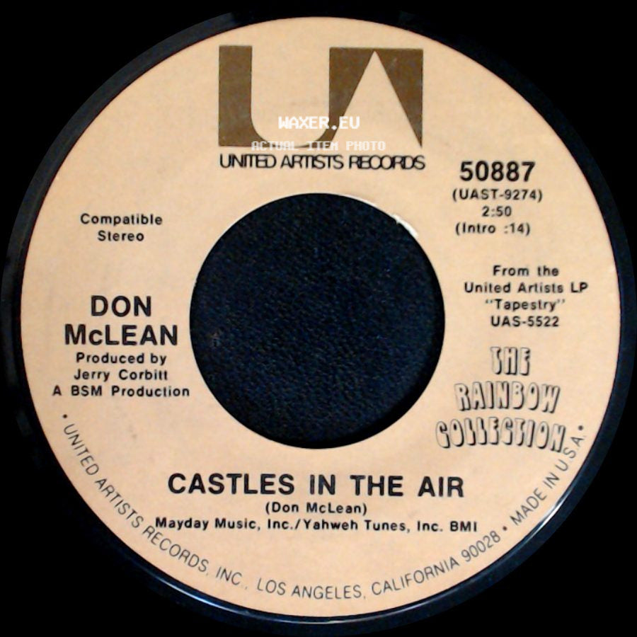 Don Mclean - Vincent / Castles In The Air side B