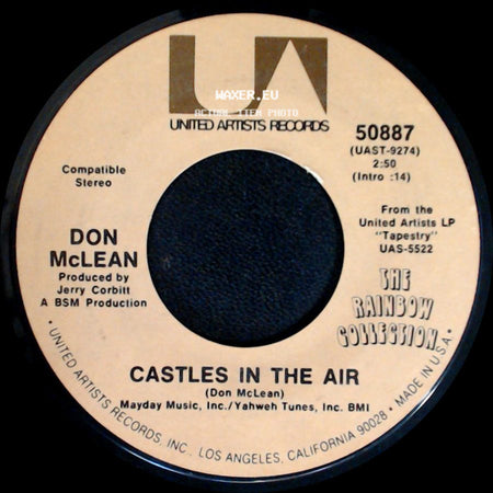 Don Mclean - Vincent / Castles In The Air side B