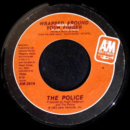 The Police - Wrapped Around Your Finger / Tea In The Sahara (Live Version) side A