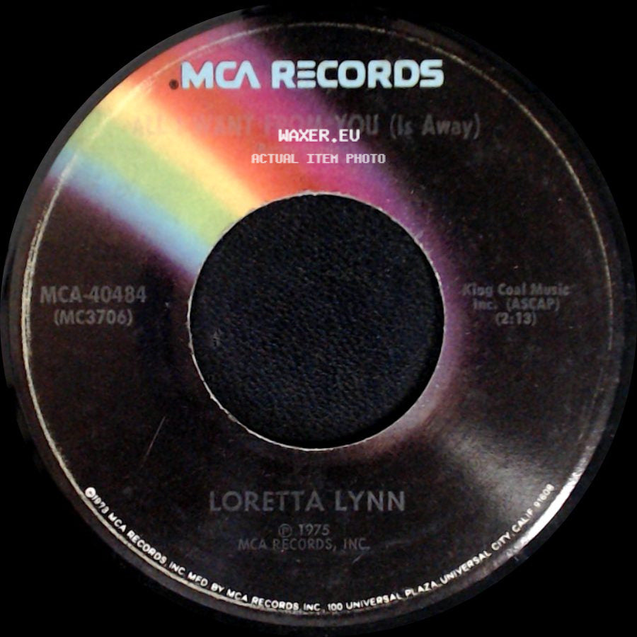 Loretta Lynn - You Ain't Woman Enough (Is Away) / When The Tingle Becomes A Chill side A