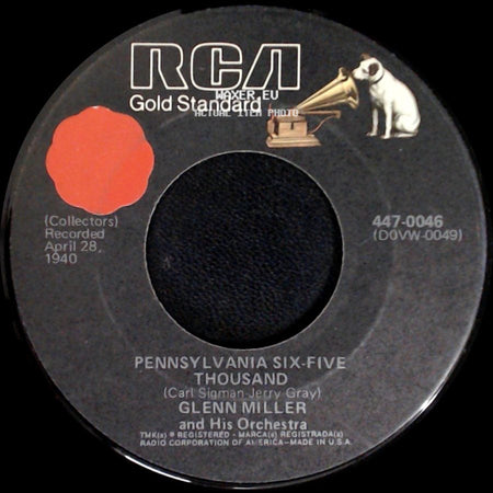 Glenn Miller And His Orchestra - Moonlight Cocktail / Pennsylvania Six-Five Thousand side B