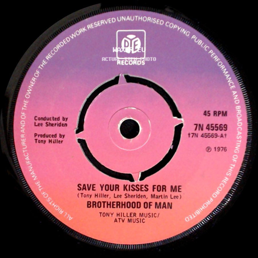 Brotherhood Of Man - Save Your Kisses For Me / Let's Love Together side A