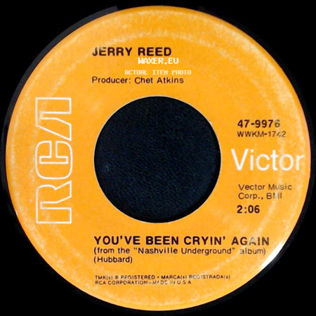 Jerry Reed - When You're Hot, You're Hot / You've Been Cryin' Again side B