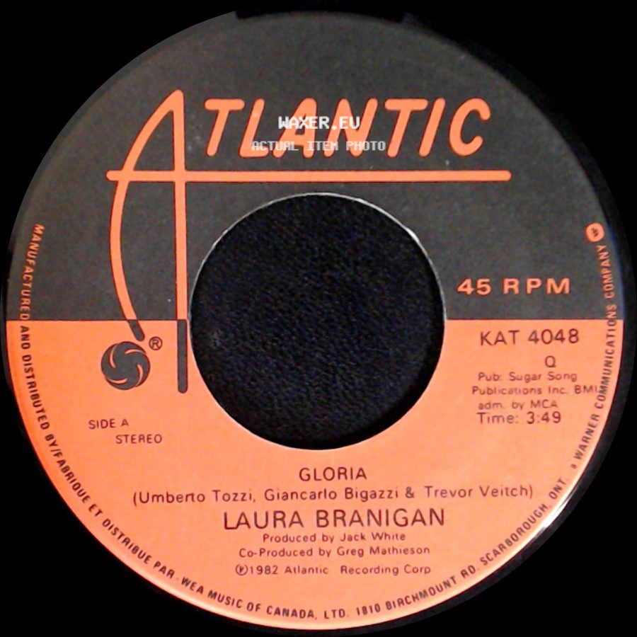 Laura Branigan - Gloria / Living A Lie side A