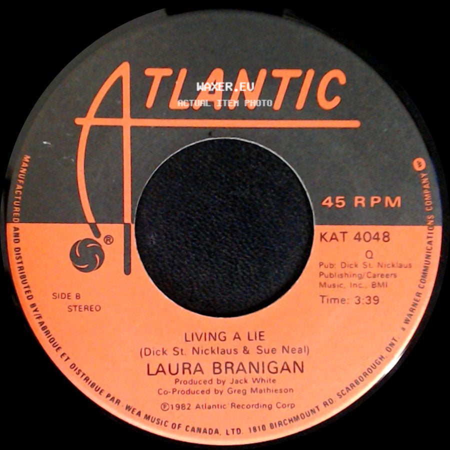 Laura Branigan - Gloria / Living A Lie side B
