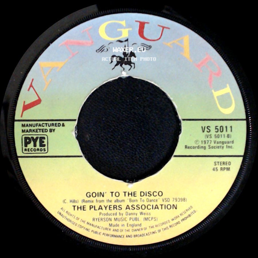 The Players Association - Goin' To The Disco / Turn The Music Up! side A