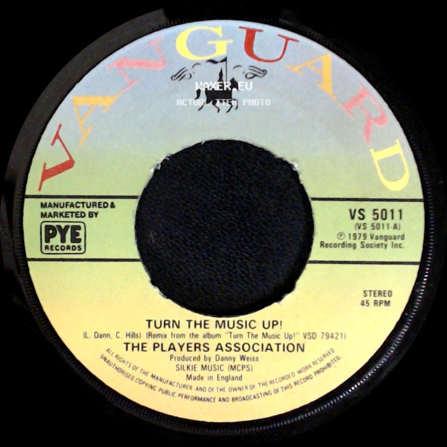 The Players Association - Goin' To The Disco / Turn The Music Up! side B