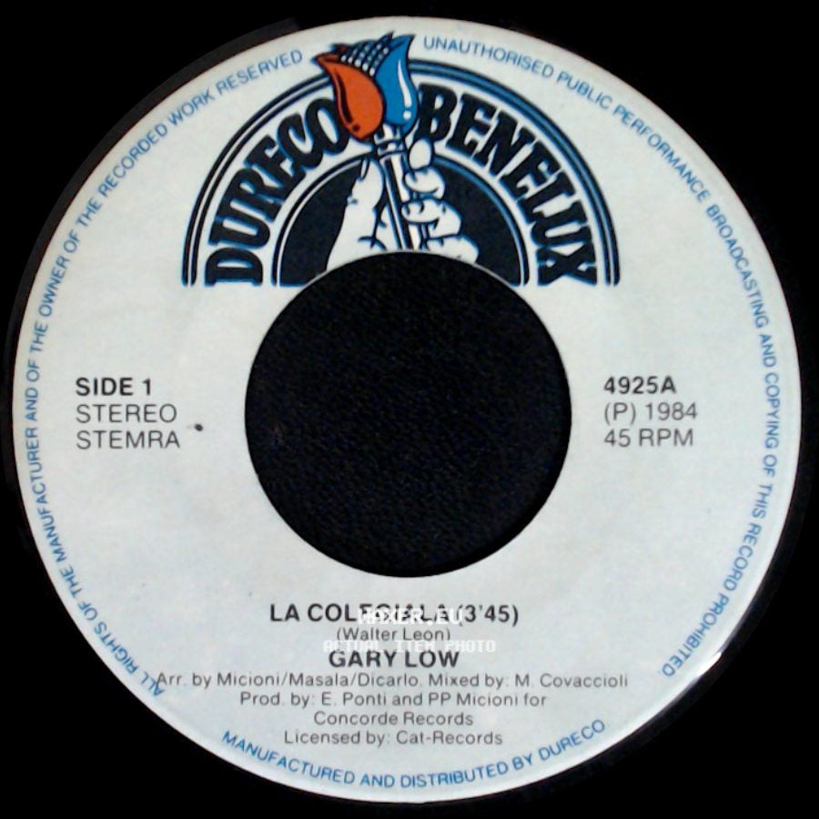 Gary Low - La Colegiala (3'45) / Equador (Instr.) side A