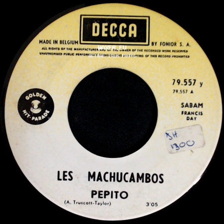 Les Machucambos - Cuando Calienta El Sol / Pepito side B