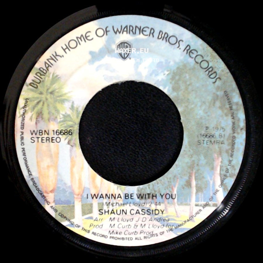 Shaun Cassidy - Morning Girl / I Wanna Be With You side B