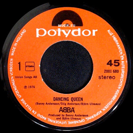 Abba - That's Me / Dancing Queen side B