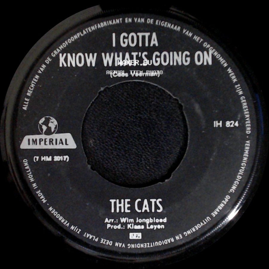 The Cats - Lea / I Gotta Know What's Going On side B