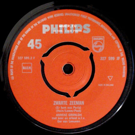 Anneke Grönloh - Zwarte Zeeman / Rozen Hebben Doornen side A