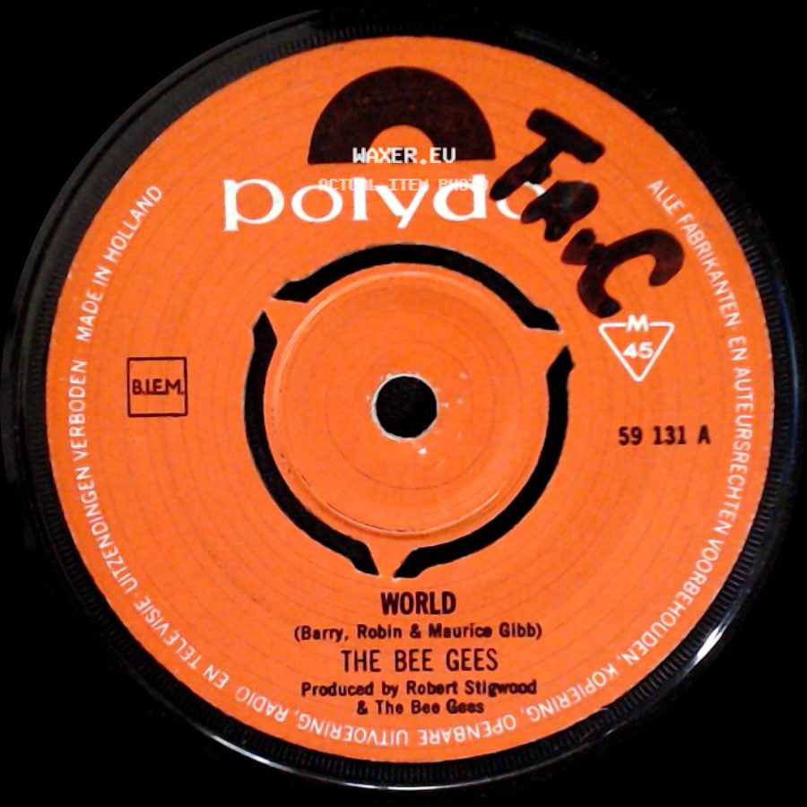 The Bee Gees - Sir Geoffrey Saved The World / World side B