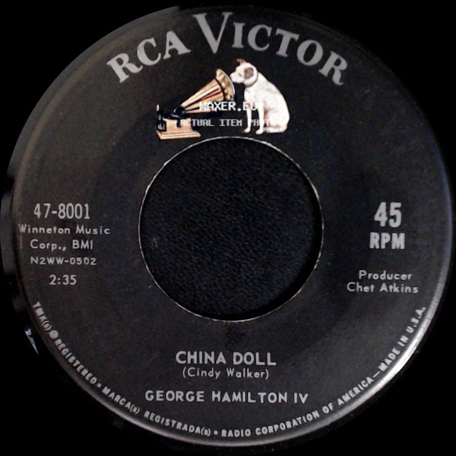 George Hamilton Iv - Commerce Street And Sixth Avenue North / China Doll side B