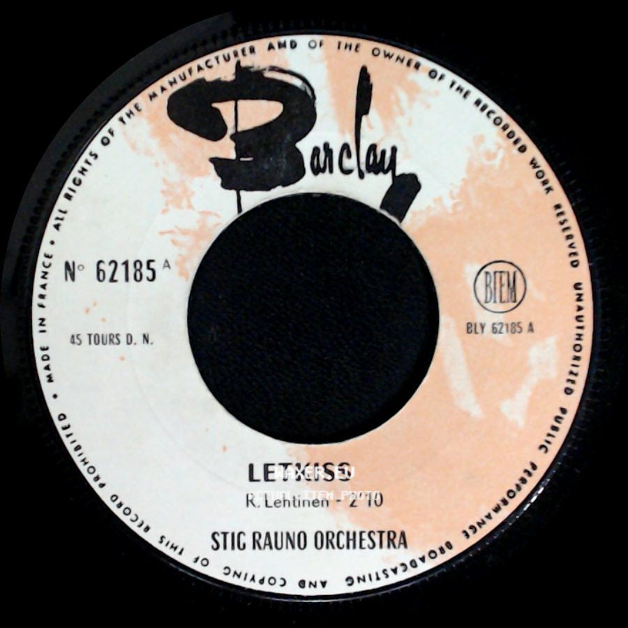 Stic Rauno Orchestra - Letkiss / Skool Jenka side A