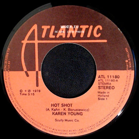 Karen Young - Hot Shot / Hot Shot side A