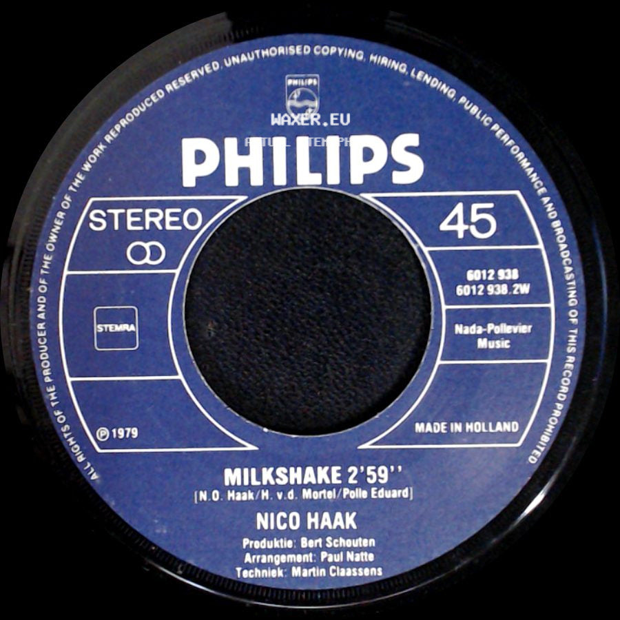 Nico Haak - Energie 2'48'' / Milkshake side B
