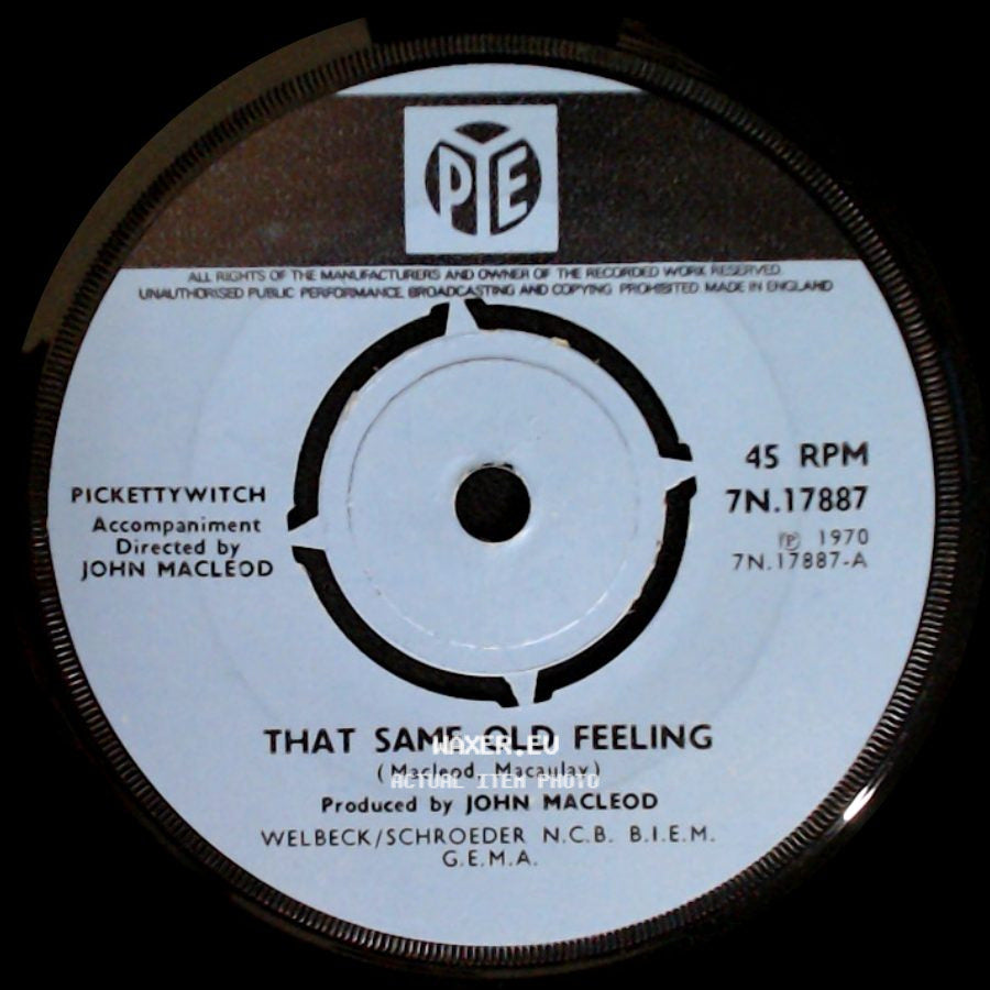 Pickettywitch - Maybe We've Been Loving Too Long / That Same Old Feeling side B