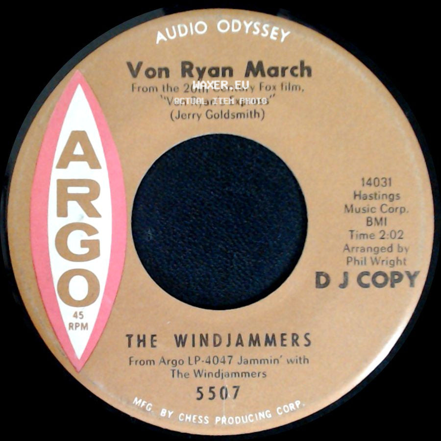 The Windjammers - It's Not Unusual / Von Ryan March side B