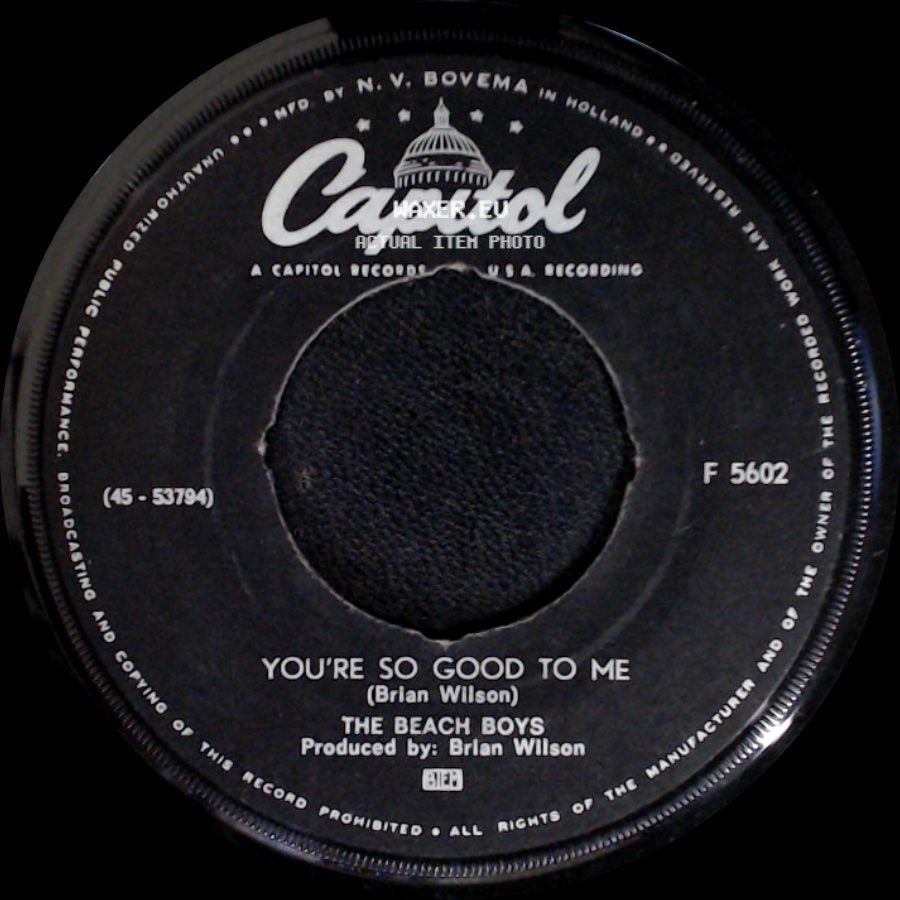 The Beach Boys - Sloop John B / You're So Good To Me side B