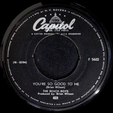 The Beach Boys - Sloop John B / You're So Good To Me side B