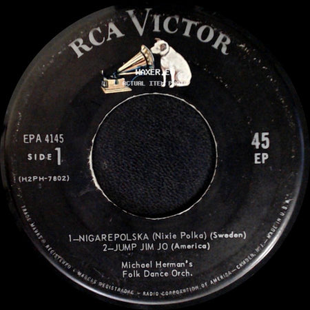 Michael Herman's Folk Dance Orch. - Unknown Title A / Gay Musician / Polly Wolly Doodle side A