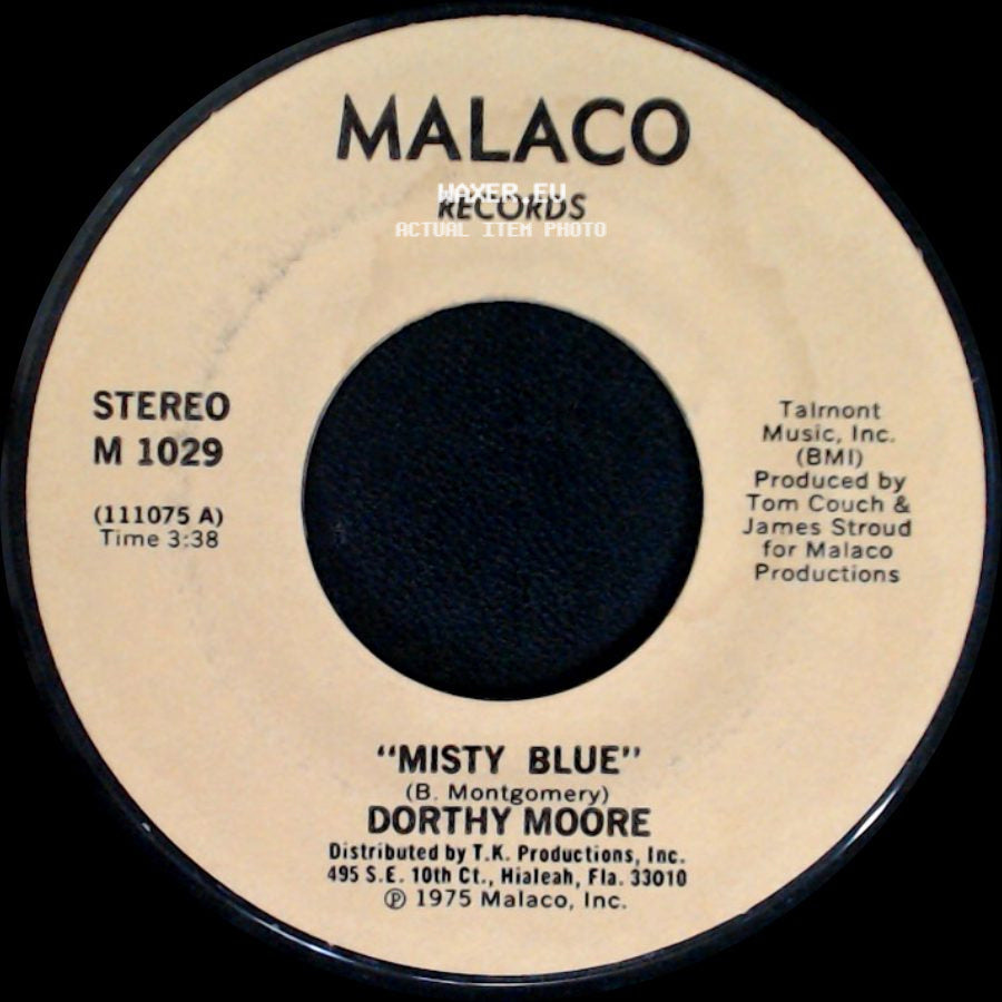 Dorthy Moore - Here It Is / Misty Blue side B