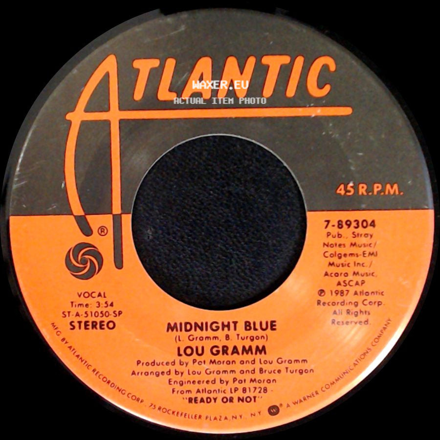 Lou Gramm - Midnight Blue / Chain Of Love side A
