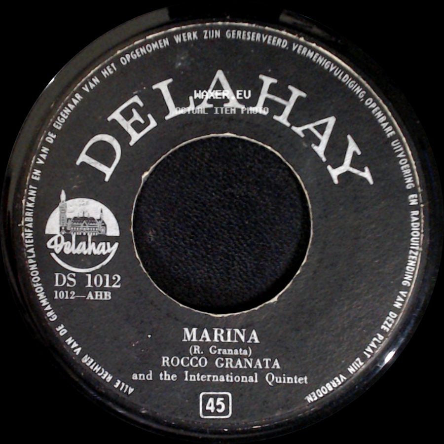 Rocco Granata And The International Quintet - Manuela / Marina side B