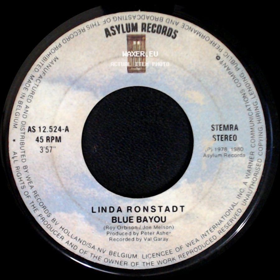 Linda Ronstadt - Blue Bayou / Love Me Tender side A