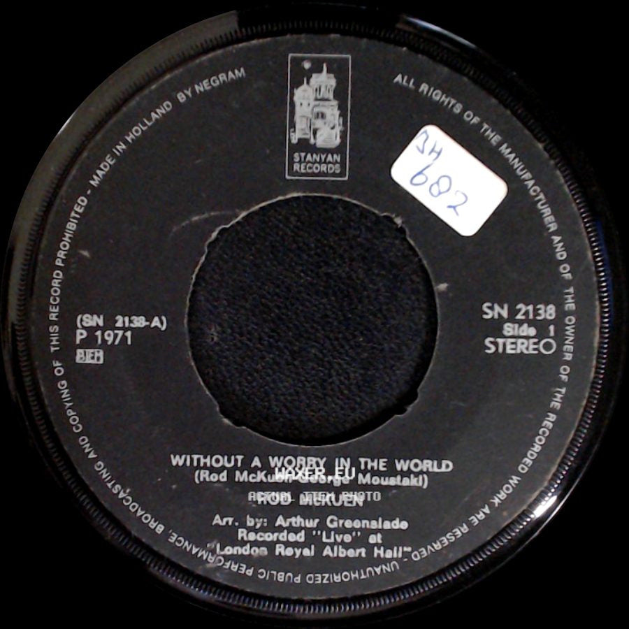 Rod Mckuen - Without A Worry In The World / The Voyeur side A