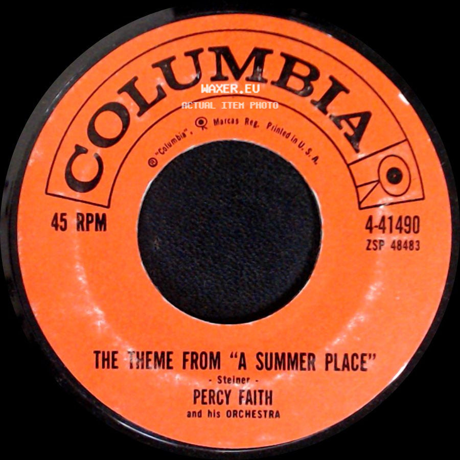 Percy Faith And His Orchestra - Go-Go-Po-Go / The Theme From "A Summer Place" side B