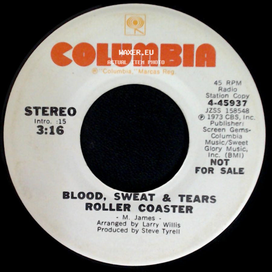 Blood, Sweat & Tears - Roller Coaster / Roller Coaster side B