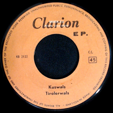 Unknown Artist - Kuswals Tirolerwals / Wien-Berlin Schuttersmars side A