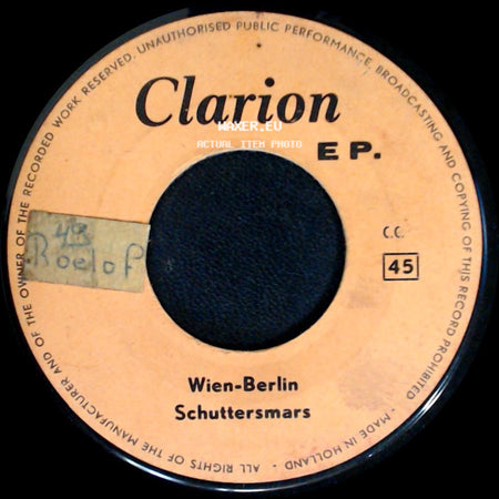 Unknown Artist - Kuswals Tirolerwals / Wien-Berlin Schuttersmars side B