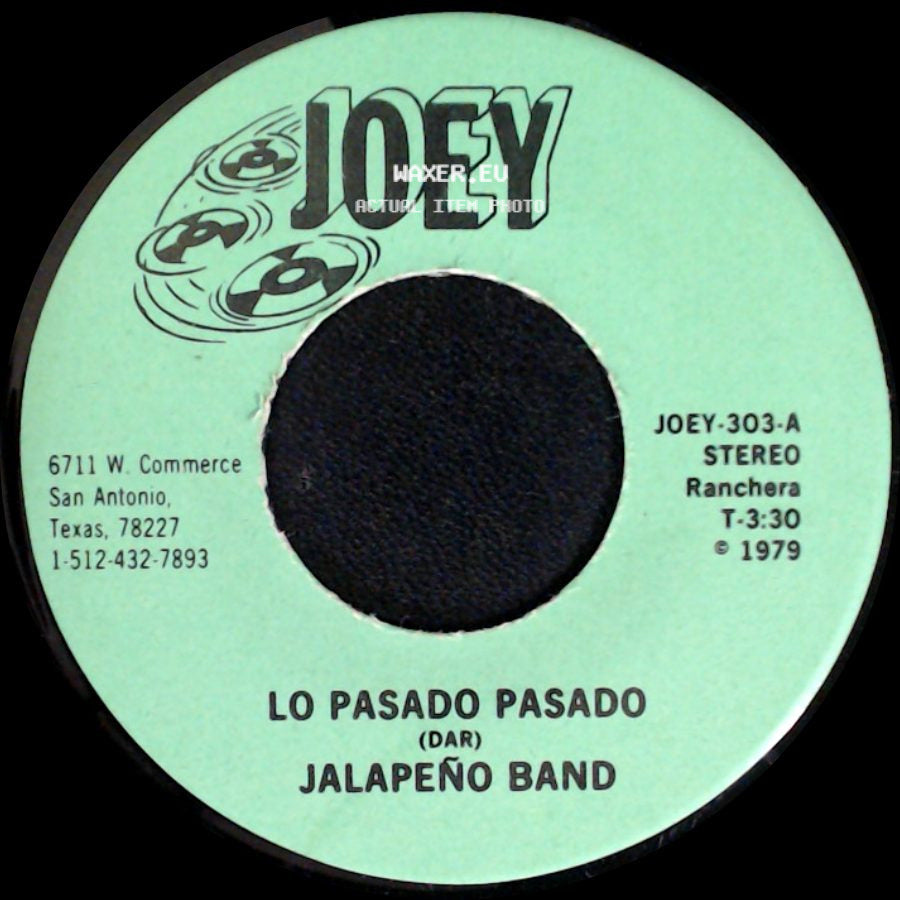 Jalapeño Band - Lo Pasado Pasado / La Mal Casada side A