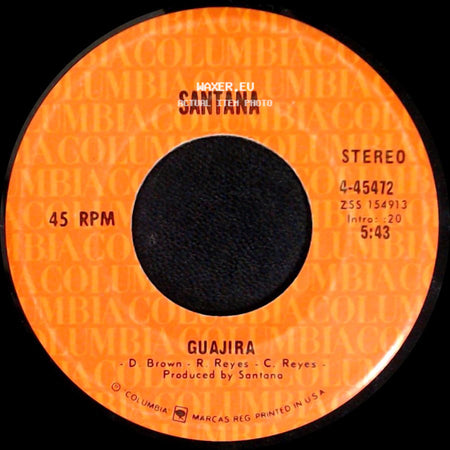 Santana - Guajira / Everybody's Everything side A