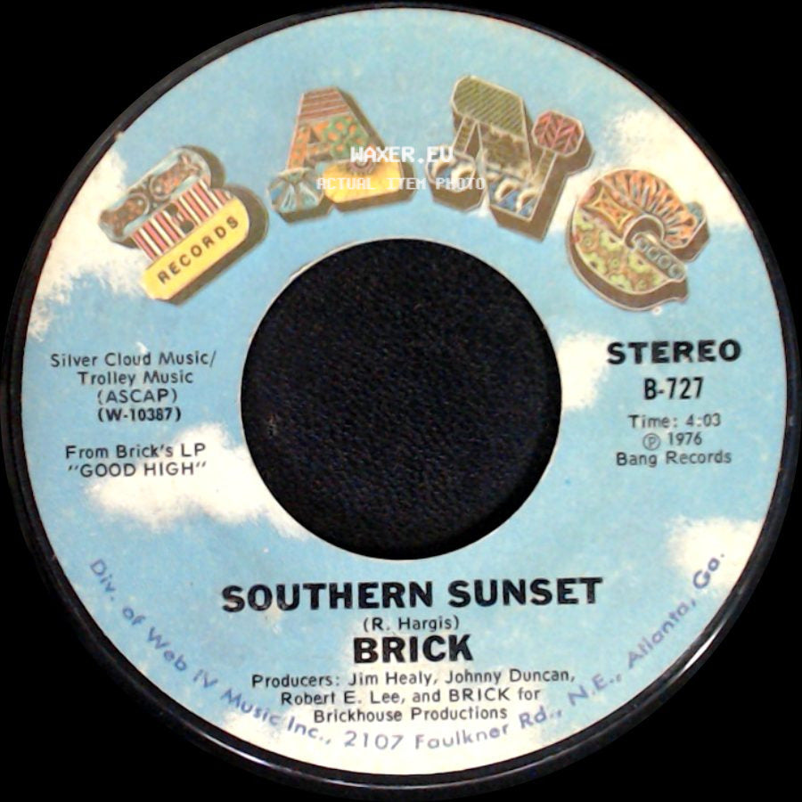 Brick - Dazz / Southern Sunset side B