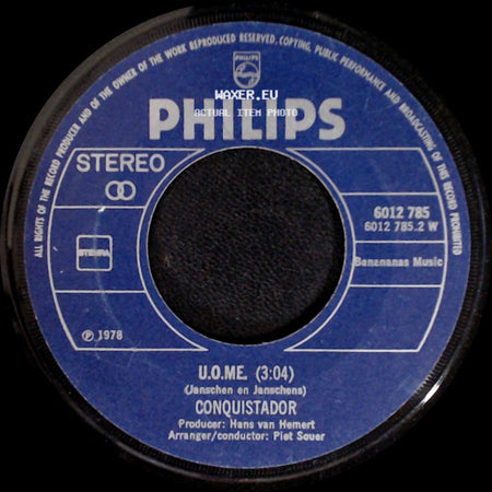 Conquistador - U.O.Me / Argentina (3:21) side A