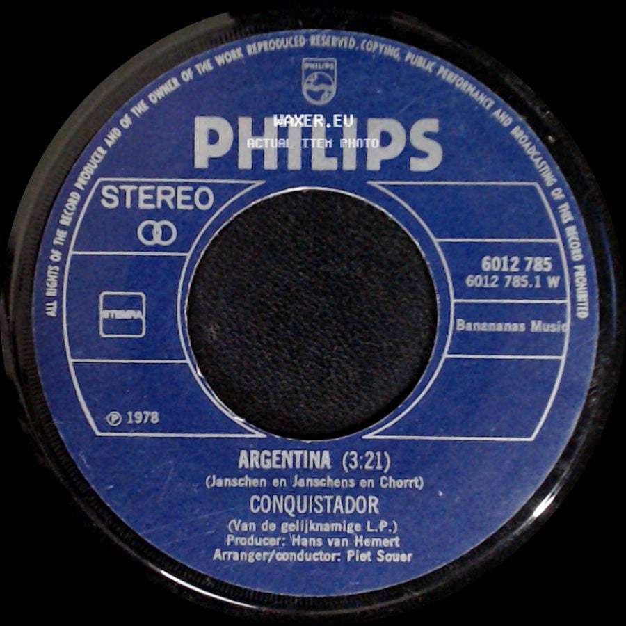 Conquistador - U.O.Me / Argentina (3:21) side B