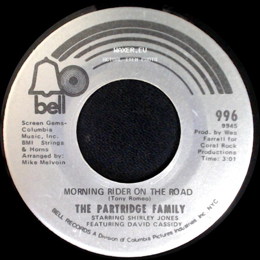 The Partridge Family - I'll Meet You Halfway / Morning Rider On The Road side B
