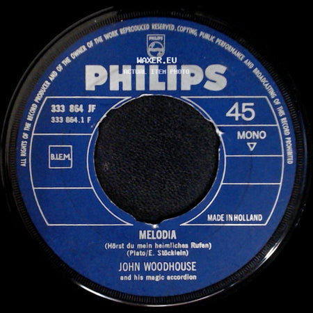 John Woodhouse And His Magic Accordion - La Golondrina / Melodia side B