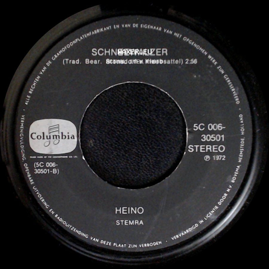 Heino - La Montanara (Das Lied Der Berge) / Schneewalzer side B