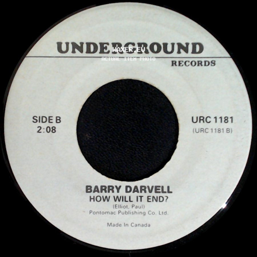 Serge Gainsbourg & Jane Birkin / Barry Darvell - Je T'aime / Moi Non Plus / How Will It End? side B