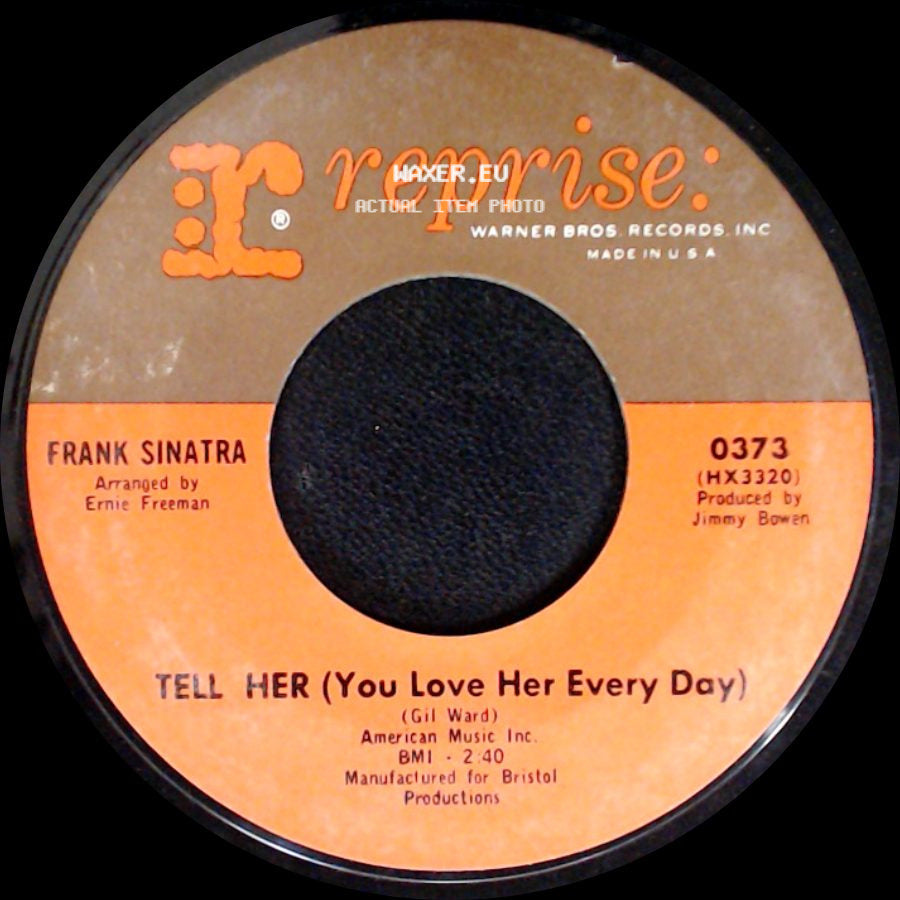 Frank Sinatra - Here's To The Losers / Tell Her (You Love Her Every Day) side B