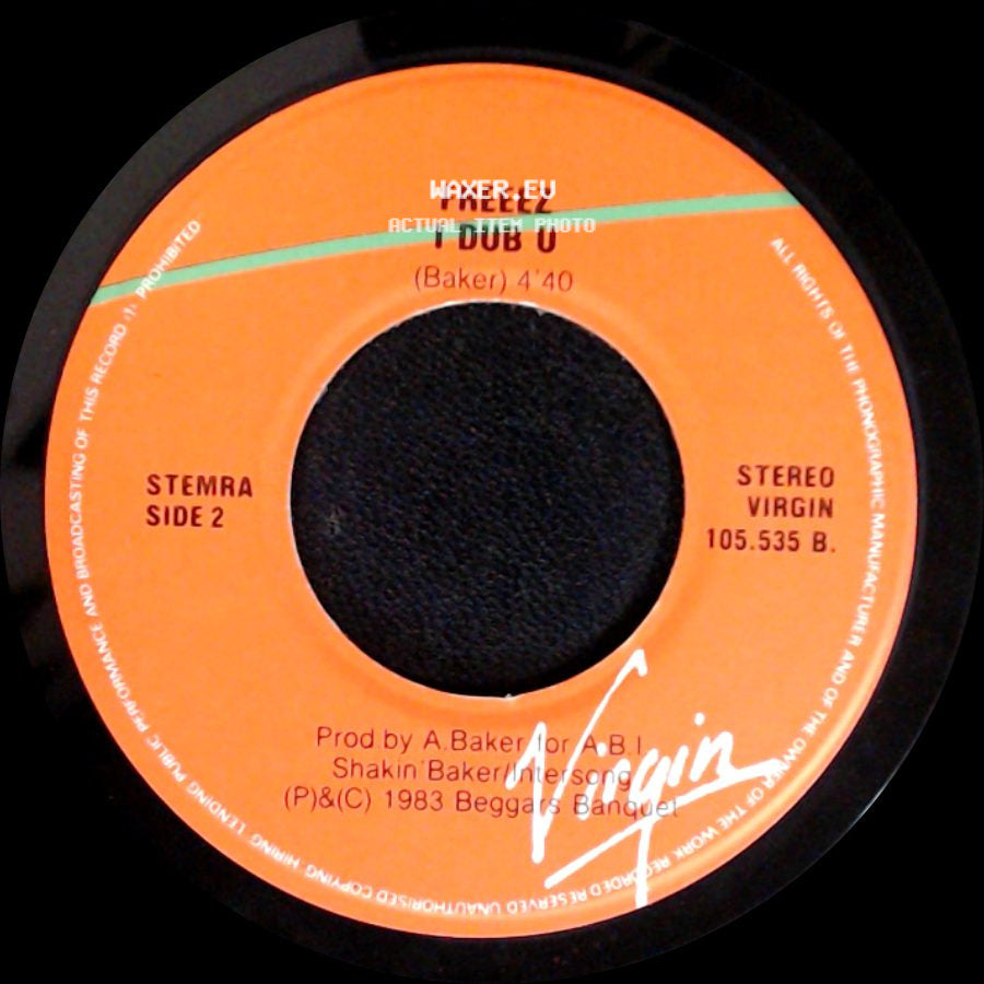 Freeez - I.O.U. / I Dub U side B